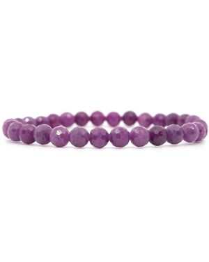 Shar Oke Natural Ruby Bracelet - Purple