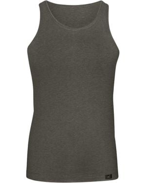 Zd - Zero Defects Neptuno Tank Top Soy Fibre – Antibacterial & Lightweight Fit - Grey
