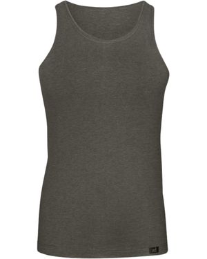 Zd - Zero Defects Neptuno Tank Top Soy Fibre – Antibacterial & Lightweight Fit - Grey