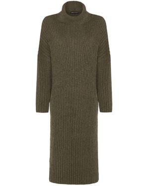Cara & The Sky Joey Midi Dress Khaki - Green