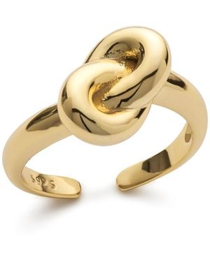 Elk & Bloom Knot Ring - Metallic
