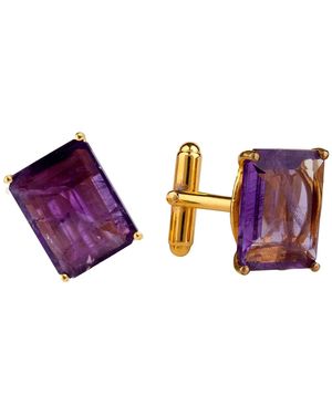 Bounkit Hassan Cufflinks - Purple