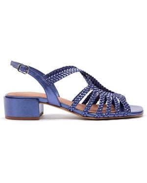 Naguisa Raco Eggplant Nacar Low - Blue