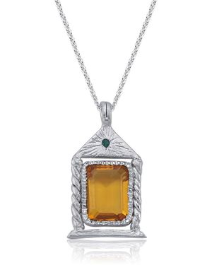 Tvento The Templum Porta Necklace - Metallic