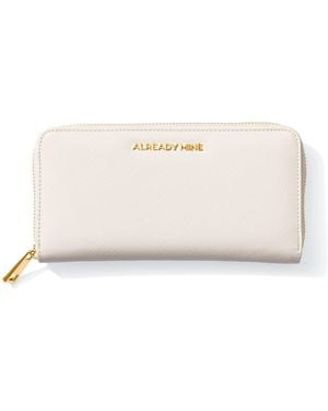 Already Mine Ny Neutrals Ecru Manifestation Wallet - White