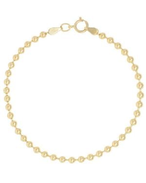 Becket + Quill Ball Chain Bracelet - Metallic