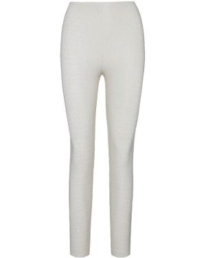 Commando Faux Leather Control Smoothing Legging, Bone Croc Slg50 - Grey