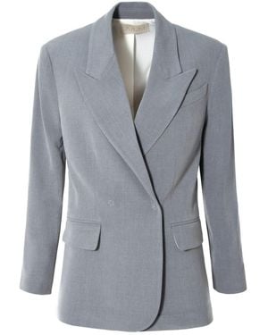AGGI by HALEWSKI Ramona Wild Dove Blazer - Grey