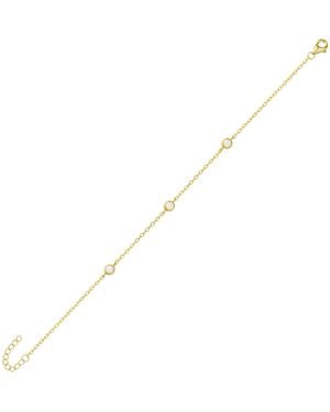 Spero London Opal Sterling Bracelet - Metallic