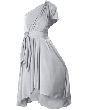 Ceylan Bcn Midi Pearl Dress - Gray