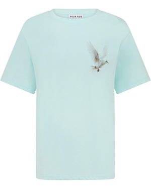 Sour Figs Flying Dove T-Shirt - Blue