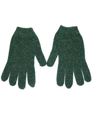 Maison Bogomil Dark Melange Gloves - Green