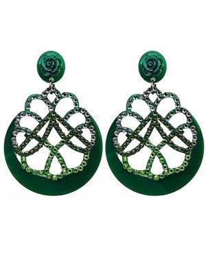 Fairchild Baldwin Jill Earrings Holiday - Green