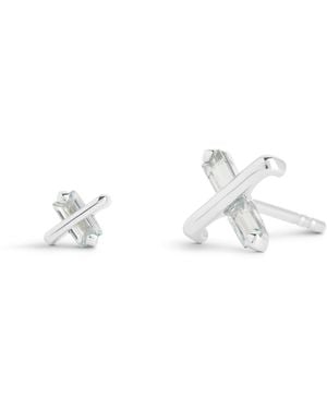 Kasun Butterfly Kiss Earrings - Metallic