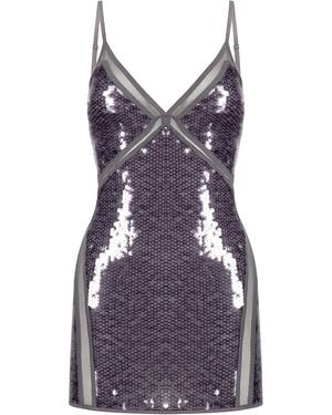 Second Skin Solution Sirena Dress - Purple