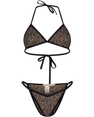 Paramidonna Lilia Leopard - Black