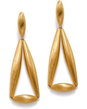 Jaredjamin Zeppelin Ivy Clipon Earrings - Metallic