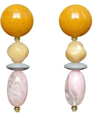 Malolo Jewelry Shibuya Earrings - Metallic