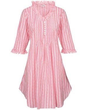 At Last Annabel Cotton Tunic - Pink