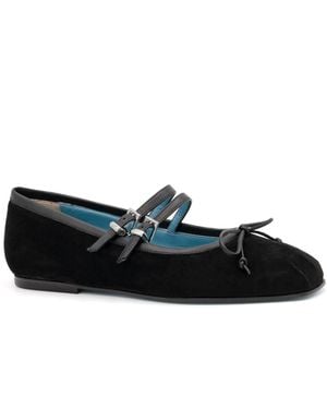Valentina Rangoni Brigitte Fashion Flat - Black