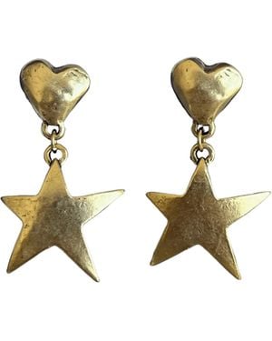 Sccollection Billie Star & Heart Earrings - Metallic