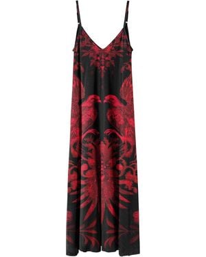 Aloha From Deer Nocturne Maxi Dress - Red