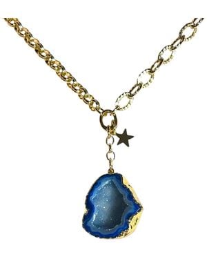 Magpie Rose North Star Necklace - Blue
