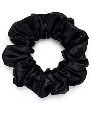 Silk Works Large Scrunchie - Black