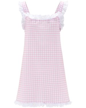 Love Letters X Dolce Gingham Rosa Sleep Dress - Pink