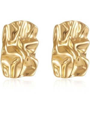 The Perfect Hoop The Soleil Earring - Metallic