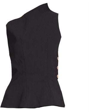 Mirimalist Eccentric Top - Black