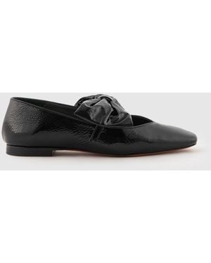 Mariano Shoes Cacia Ballerina Varnished - Black