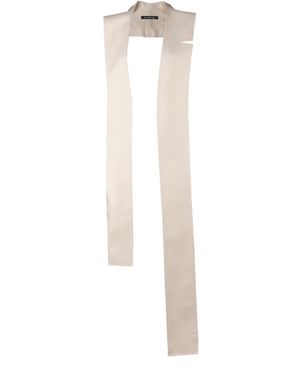 Una Berzina Neutrals Ivory Collar - White