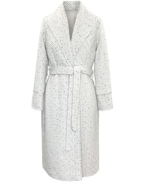 Alie Street London Neutrals Sabrina Coat - White