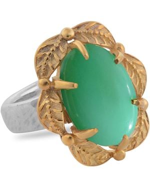 Emma Chapman Jewels Tashi Chrysoprase Ring - Green