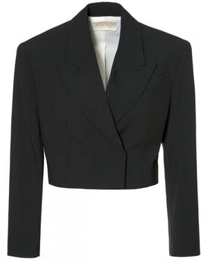 AGGI by HALEWSKI Giorgia Neutral Blazer - Black