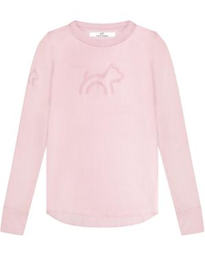 Cloud Haven Tonal Logo Waffle Tunic - Pink