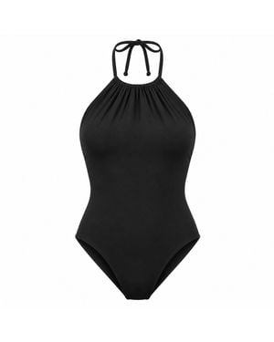 Rive & Rituel Salomi Halter Neck Bodysuit - Black