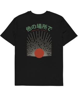 Anchor and Crew Nineteen Elsewhere Editions Organic Cotton T-Shirt - Black