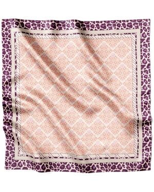Lamberty Munich Tibetan Tranquility Maxi Scarf - Pink