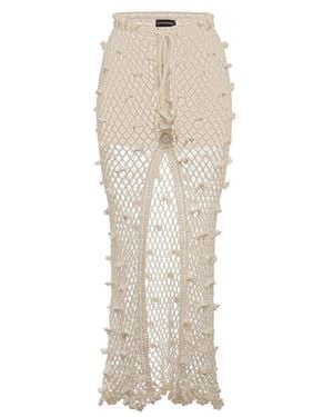 Andreeva Handmade Crochet Skirt - White