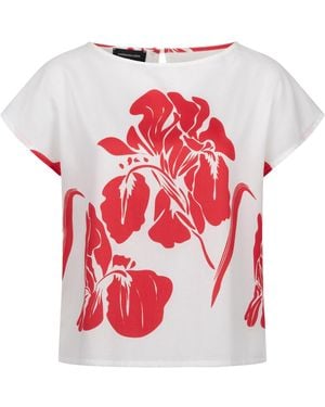 Marianna Déri Top With Botanical Print - Red