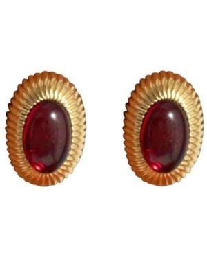 Lamide Sadipe Solene Tourmaline Stud Earrings - Brown