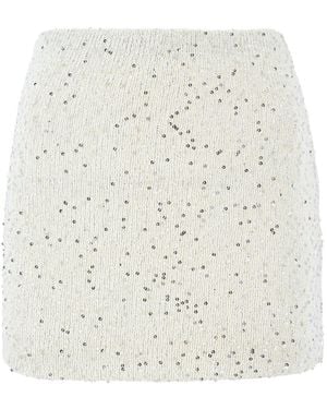 Shooni Angel Mini Skirt - White