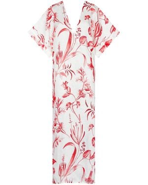 Aguaclara Rouge Long Tunic - Red