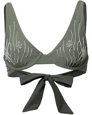 Raw Potential Oria Bikini Top - Green