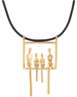 Yenny Cocq Llc Family Of Four - Metallic