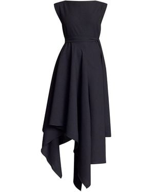 Meem Label Tolson Asymmetric Dress - Blue