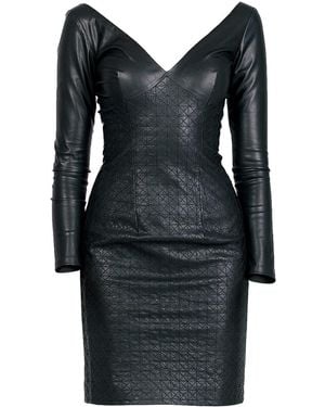 Maison Bogomil Leather Dress - Black