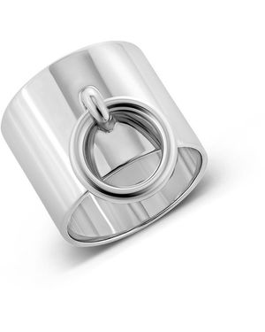 SALLY SKOUFIS Bondage Ring - Metallic